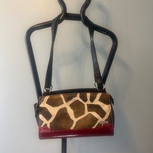Miche Giraffe Print Purse